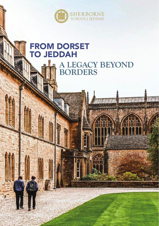 Press kit cover: From Dorset to Jeddah, a legacy beyond borders