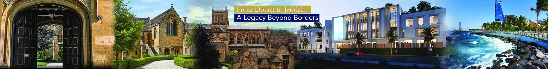 Dorset to Jeddah wall wrap: a legacy beyond borders